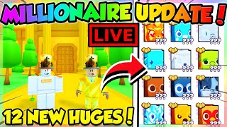 (🔴LIVE)💰MILLIONAIRE UPDATE in PET SIMULATOR 99!! (Roblox)