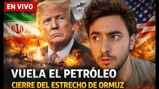 🔴 CIERRE DEL ESTRECHO DE ORMUZ Y MERCADO CORRIGIENDO. ANÁLISIS EN VIVO