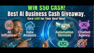 Best Creative AI Business Side Hustles 2026 | $50 Pitch Challenge Giveaway!