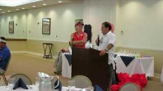Glen Langston Golf Tournament 2013   The dinner speakers