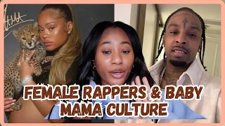 The Internet Is Coming For Rapper  Latto Announcing She's Having A Child With Rapper 21 Savage