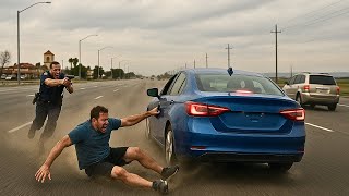 MOST BRUTAL High-Speed Police Chases Caught on Dashcam You Wouldn't Believe if Not Filmed #10