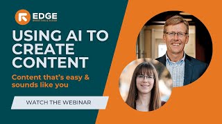 Creating Content USING AI