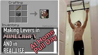 Pull Day Pre-Bulk (Levers and Pull-Ups and Stuff)