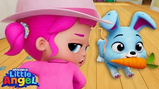 Jill and Princess Butterfly Become Detectives! 🦋🌼 | Little Angel Nursery Rhymes & Kid Songs