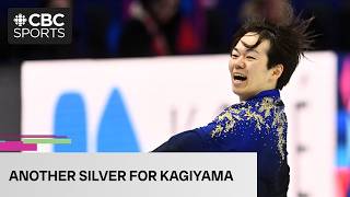Olympic silver medallist Yuma Kagiyama places second at figure skating world championships