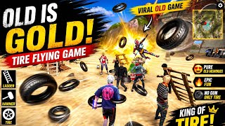 Tire Flying Game Trending on Youtube || New Funny Video Free Fire Max🔥!! 