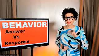 ANSWERS vs RESPONSES  The key is the question!! What to expect when you ask a question!!