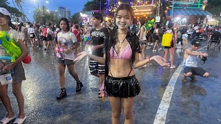 Right  Now in Pattaya Thailand - Songkran Water Festival on the Beach