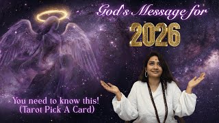 God's Message for You - 2026 | Pick A Card tarot reading | 2026 prediction #2026 #tarot
