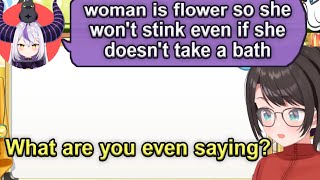 Subaru Cracks Up at Lapluss's Logic【Subaru/Hololive】