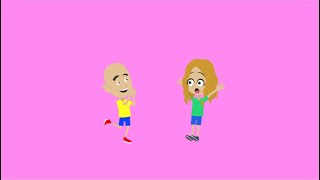 Caillou gives Gina a hickey on Valentines day/Grounded