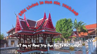 My 1st Day of a New Motorcycle Road Trip! 🏍️ Hua Hin to Ratchaburi
