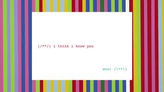 Johnnivan - I Think I Know You