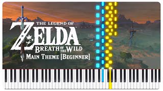 Main Theme [Beginner] ~ The Legend of Zelda: Breath of the Wild | Piano (+ Sheet Music)