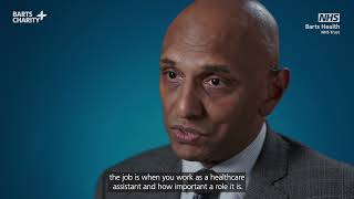 Ajit's reflections in Over the Rainbow: Barts Health NHS Trust