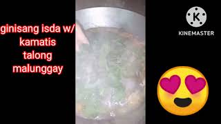 Ginisang isda,w/talong @ malunggay