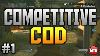 "LET'S GO BOYS!" - COMPETITIVE COD w/ MrTechBeast #1 - Call Of Duty: GHOSTS "LIVE" GAMEPLAY