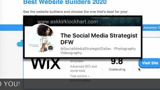 Build a Professional Website for Me in DallasFortWorth DFW Texas @SocialMediaStrategist