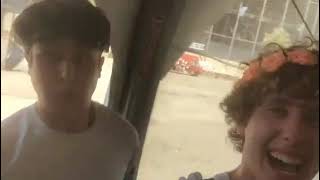 Oliver Tree with @yikes.  at Hard Summer 2016 #shitpost
