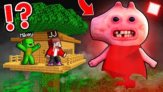 How JJ and Mikey Found The Biggest HORROR PEPPA PIG in Minecraft! - Maizen