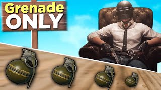 Grenade Only Challenge - BGMI 😂🔥