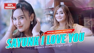 Sayunk I Love You - Duo Manja | Official Karaoke