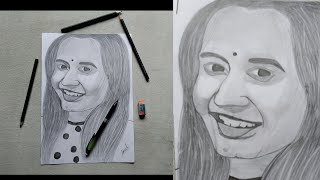 How to draw girl girl sketch / drawing for beginners