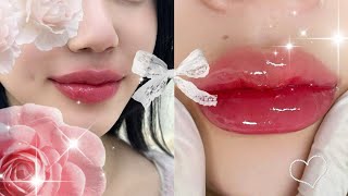 ✨K-BEAUTY LIPS + WHITER TEETH✨why does your teeth look whiter and your lips look so glossy plump?