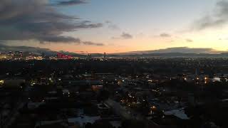 LAS VEGAS STRIP AFTER A GOOD RAIN -  2019 - Drone