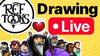 Live Drawing: Calvin's Institutes Graphic Novel Adaptation