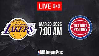 NBA LIVE! Los Angeles Lakers vs Detroit Pistons | March 23, 2026 | NBA Today NBA 2K26 Gameplay