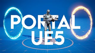 Portal Remake in Unreal Engine 5: First Playtest