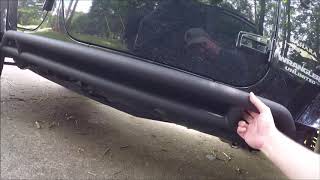 CHEAP Jeep JK Rock Sliders Installation