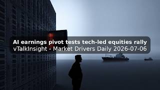 AI earnings pivot tests tech-led equities rally | Market Drivers Daily 2026-07-06