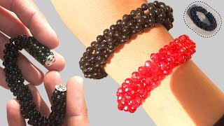 handmade bracelet with thread 🧵 || handmade bracelet with beads || handmade bracelet design