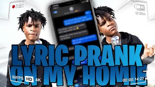 Rundown Spaz - First day out Freestyle “ LYRIC PRANK ON MY HOMIE “