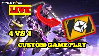 4VS 4 CUSTOM CHALANGE LIVE GAME PLAY😡 //Live streaming of Tmb Gamar