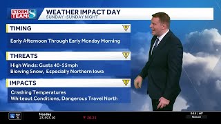 Iowa weather: Winter blast brings high winds, blowing snow, and frigid temperatures