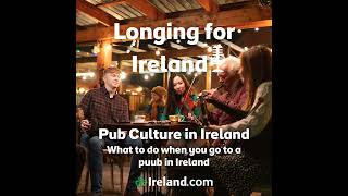 Pub Culture in Ireland