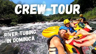 AIDAmar Cruise Ship Crew Tour in Dominica: River Tubing! | Kate & Jörn