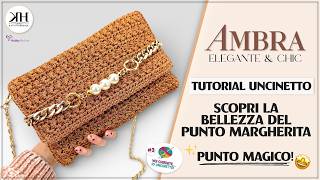 Crochet "Ambra" Bag: The "Marguerite Stitch" That SEEMS Impossible (But It's So Easy!)