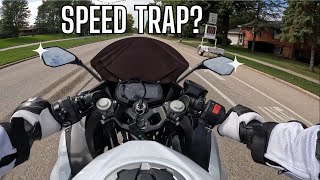 Riding My Ninja 400 Back To My Apartment