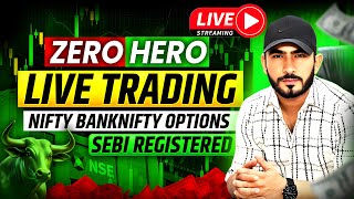 Expiry Hero Zero Trade Nifty SENSEX | Live Trading | Banknifty Analysis | 12-Feb | #livetrading