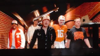 Morgan Wallen Neyland Stadium Walkout With Peyton Manning, Nico Iamaleava, Josh Heupel, Bru McCoy