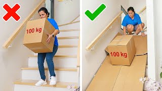🚚 HOW TO MOVE FAST & STRESS-FREE 🏠 Genius organising hacks