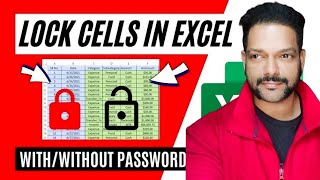 How to Lock Cells in Excel | Lock Cells & Protect Excel Worksheet | एक्सेल में सेल लॉक करें
