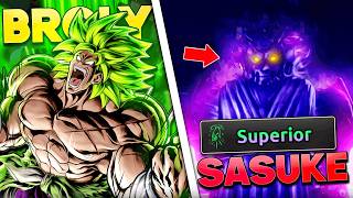 Anime Final Quest | SASUKE & BROLY! (Full Showcase) #animefinalquest