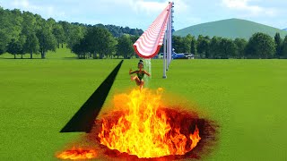 The Burning Pool Water Slide – Planet Coaster 2