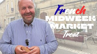 MARKET in a Medieval FRENCH town full of ANTIQUES!
